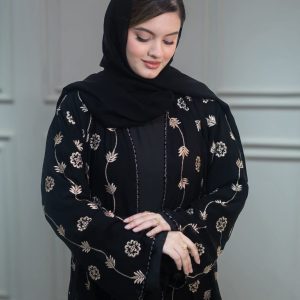 প্রিমিয়াম এমব্রয়ডারি কোরিয়ান ফেব্রিক্স বোরকা সেট  || Eid Collection